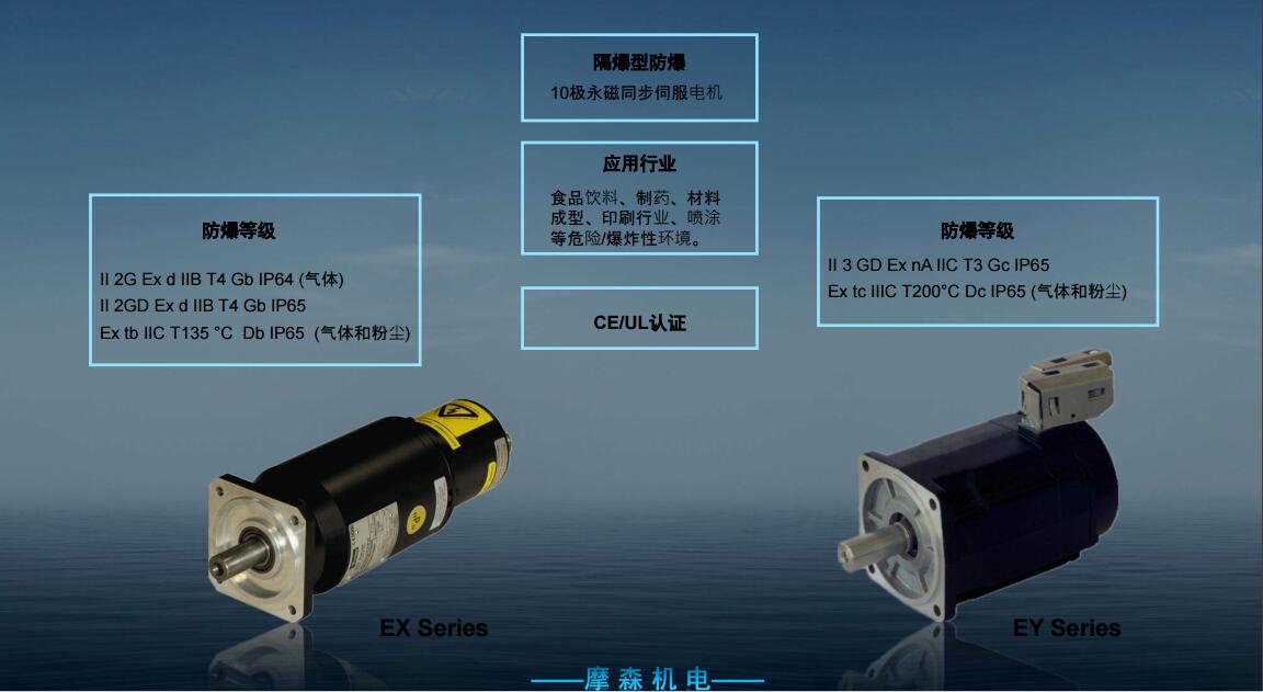 國產防爆伺服電機和進口防爆伺服電機區別